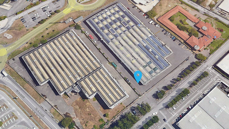 Immagine satellitare sede ITS srl, sede di Roncadelle (BS)
