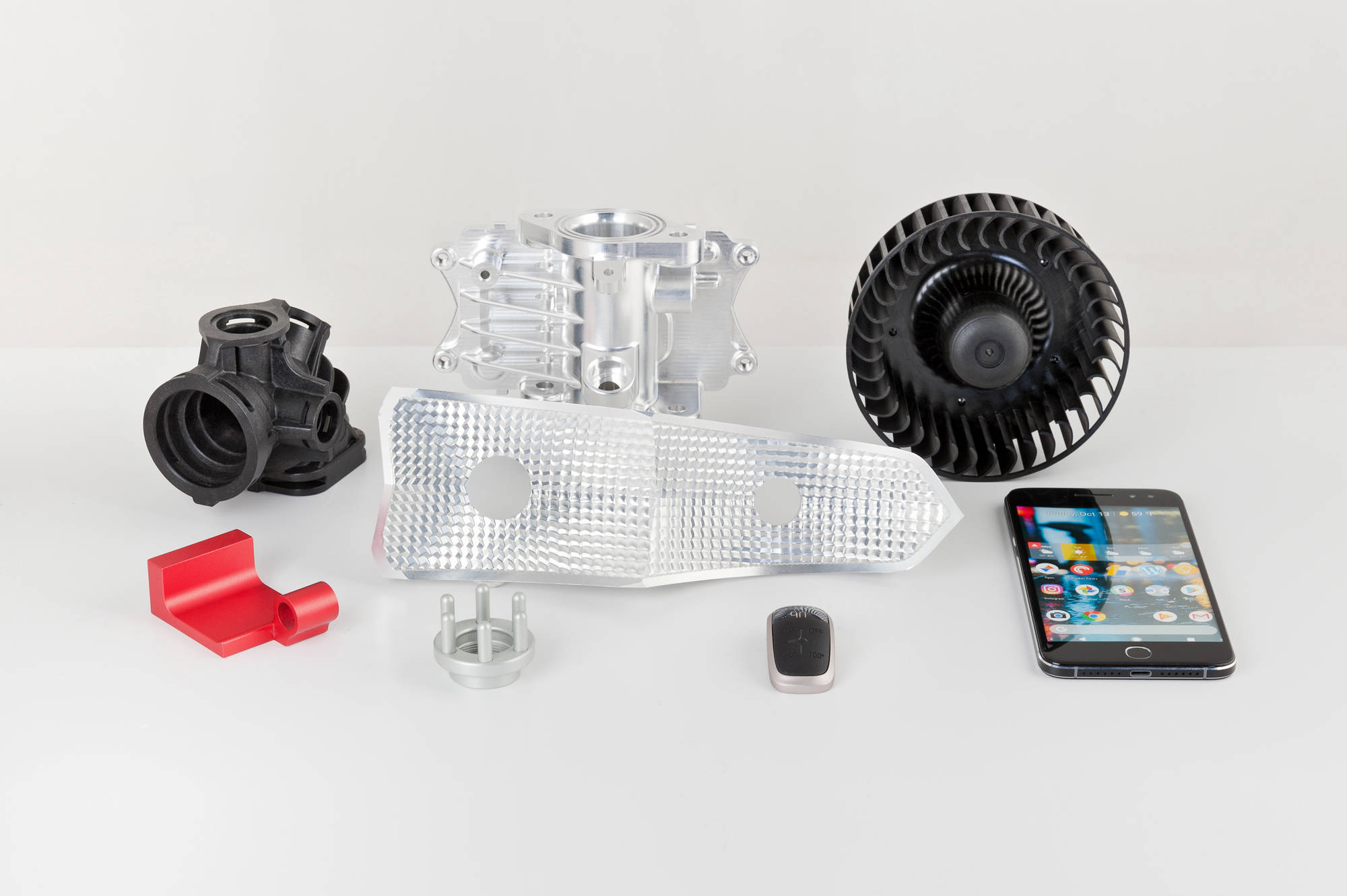 Prototipi realizzati a CNC o da stampo pilota.