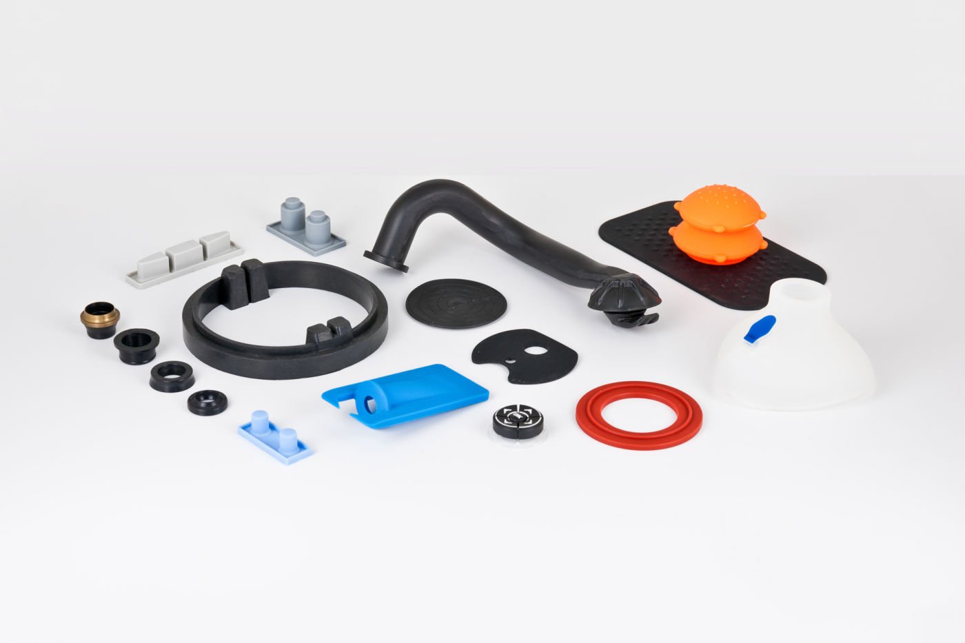 ITS srl - Prodotti - Particolari in silicone e gomma stampati o estrusi.